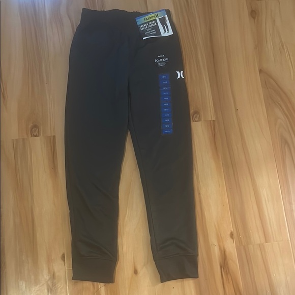 Hurley Black Sweatpants Comfortable Joggers - Picture 1 of 4